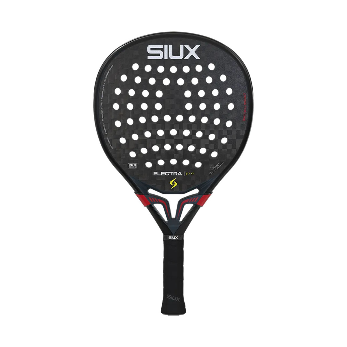 Siux Electra Pro Stupa 2026 Padelschl&auml;ger Schwarz