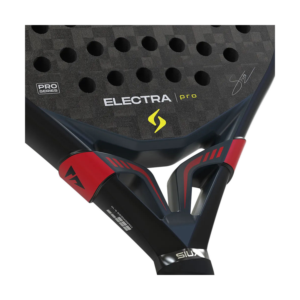 Siux Electra Pro Stupa 2026 Padelschl&auml;ger Schwarz
