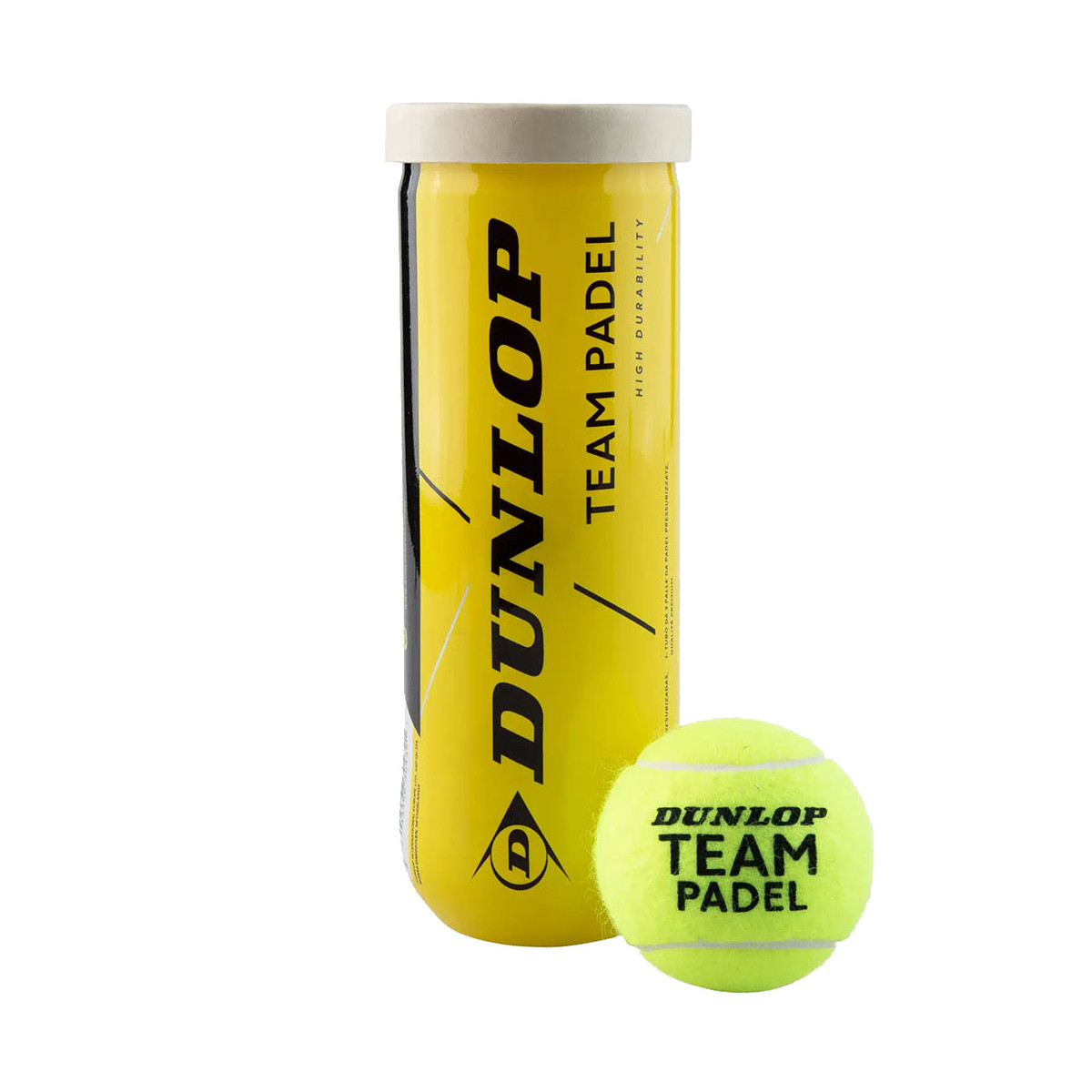 Dunlop Team Padel Padelb&auml;lle 3er-Dose