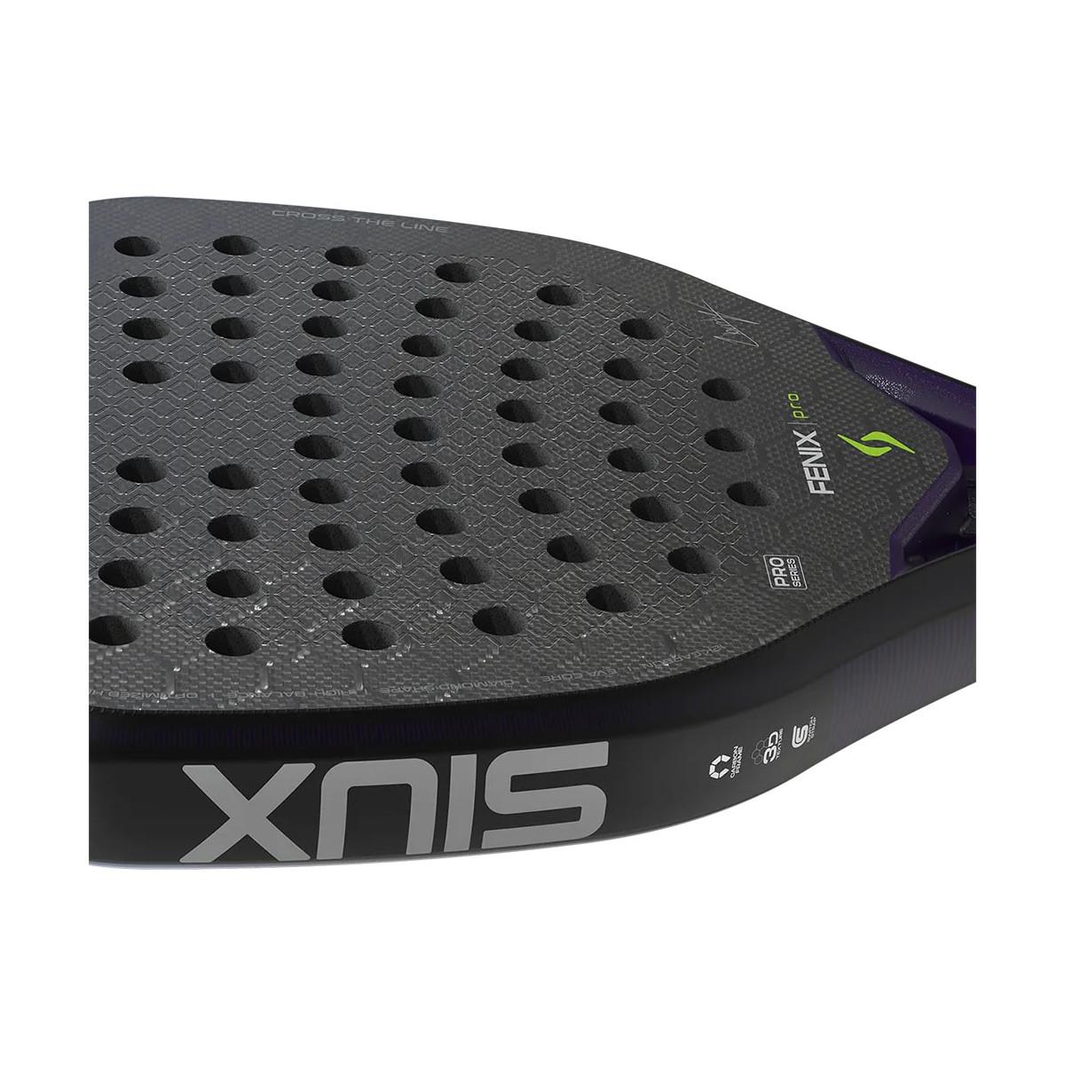 Siux Fenix Pro Augsburger 2026 Padelschl&auml;ger Schwarz