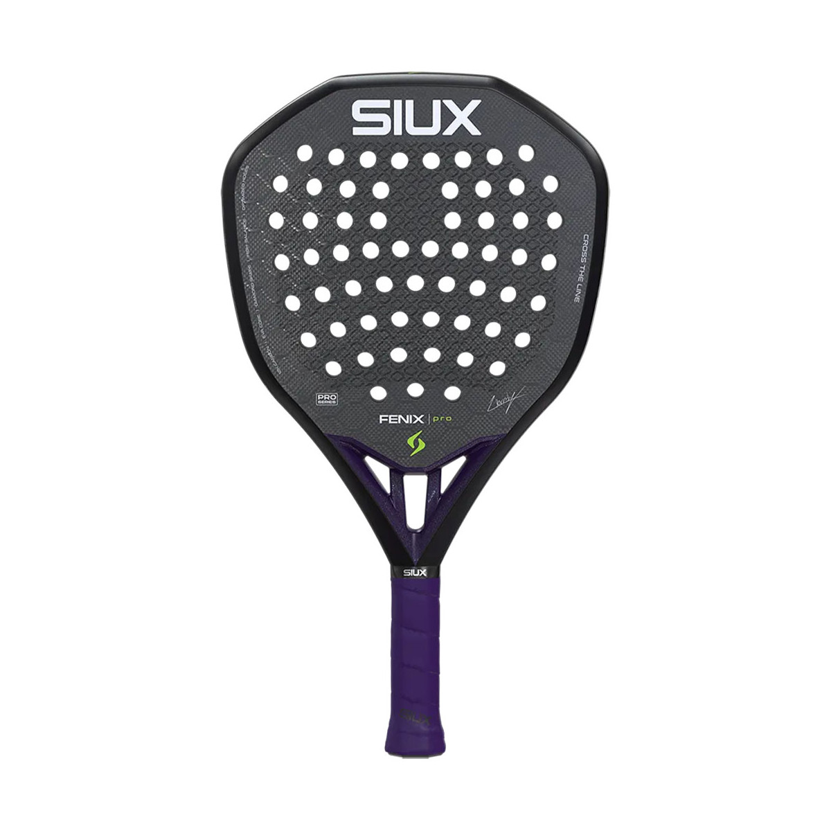 Siux Fenix Pro Augsburger 2026 Padelschl&auml;ger Schwarz