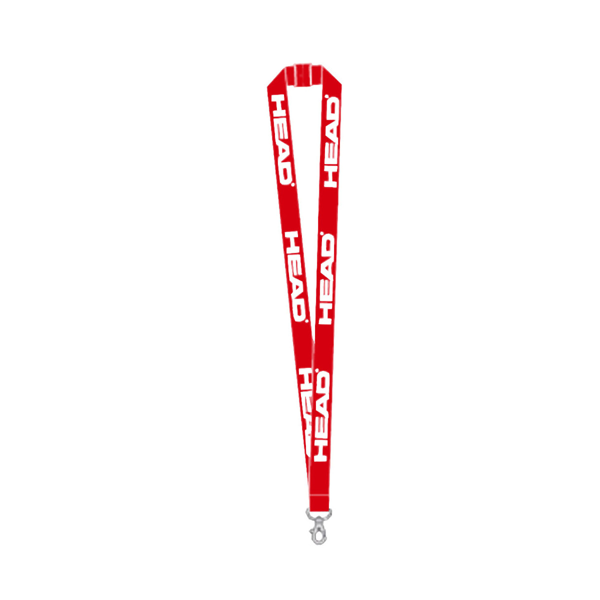 Head Logo Schl&uuml;sselband Rot