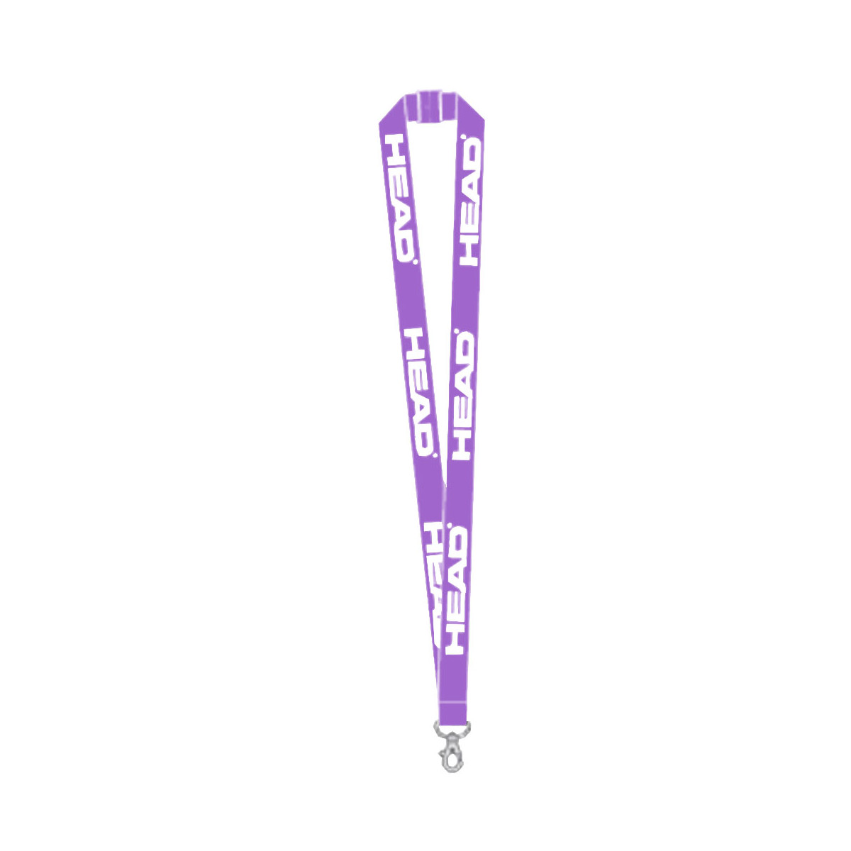 Head Logo Schl&uuml;sselband Violett