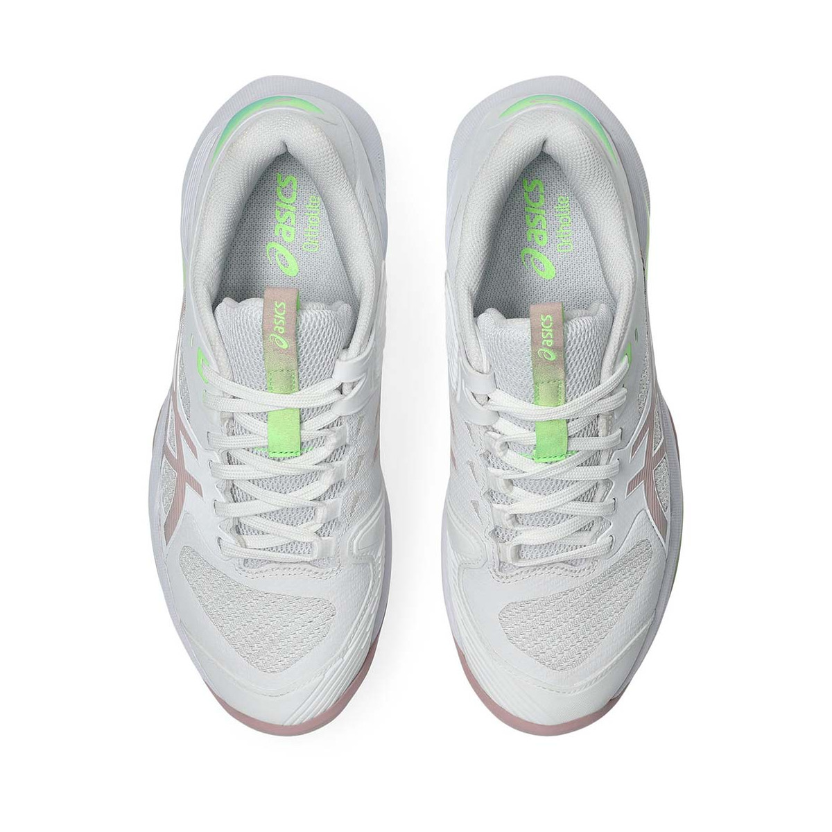 Asics Gel Solution Speed FF 4 Tennisschuhe Wei&szlig; / Puderrosa