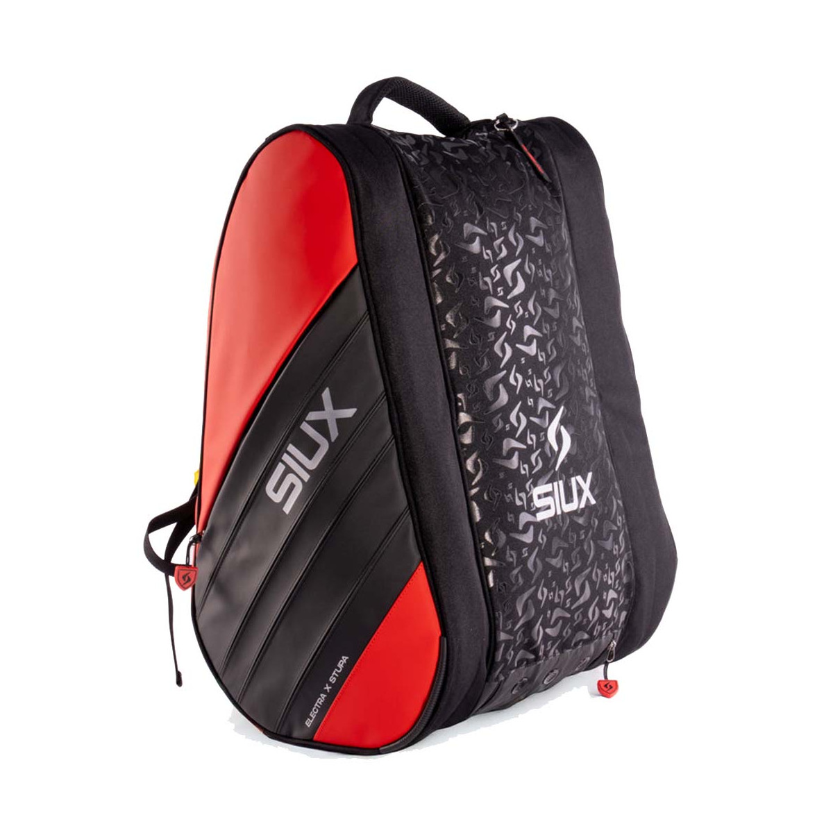 Siux Electra Stupa 2026 Schl&auml;gertasche (Thermobag) Schwarz / Rot