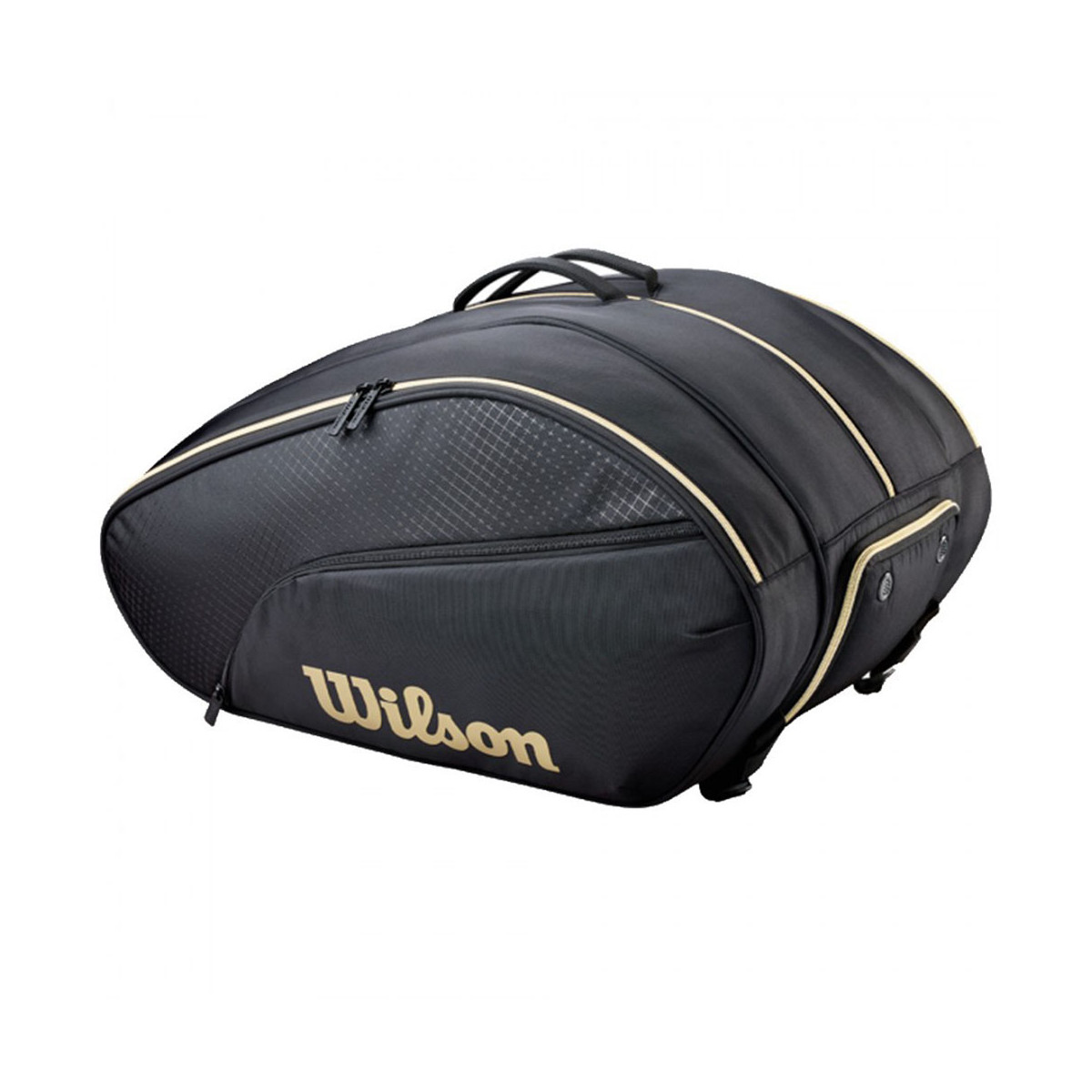 Wilson Defy V1 Padel Padeltasche Schwarz / Gold