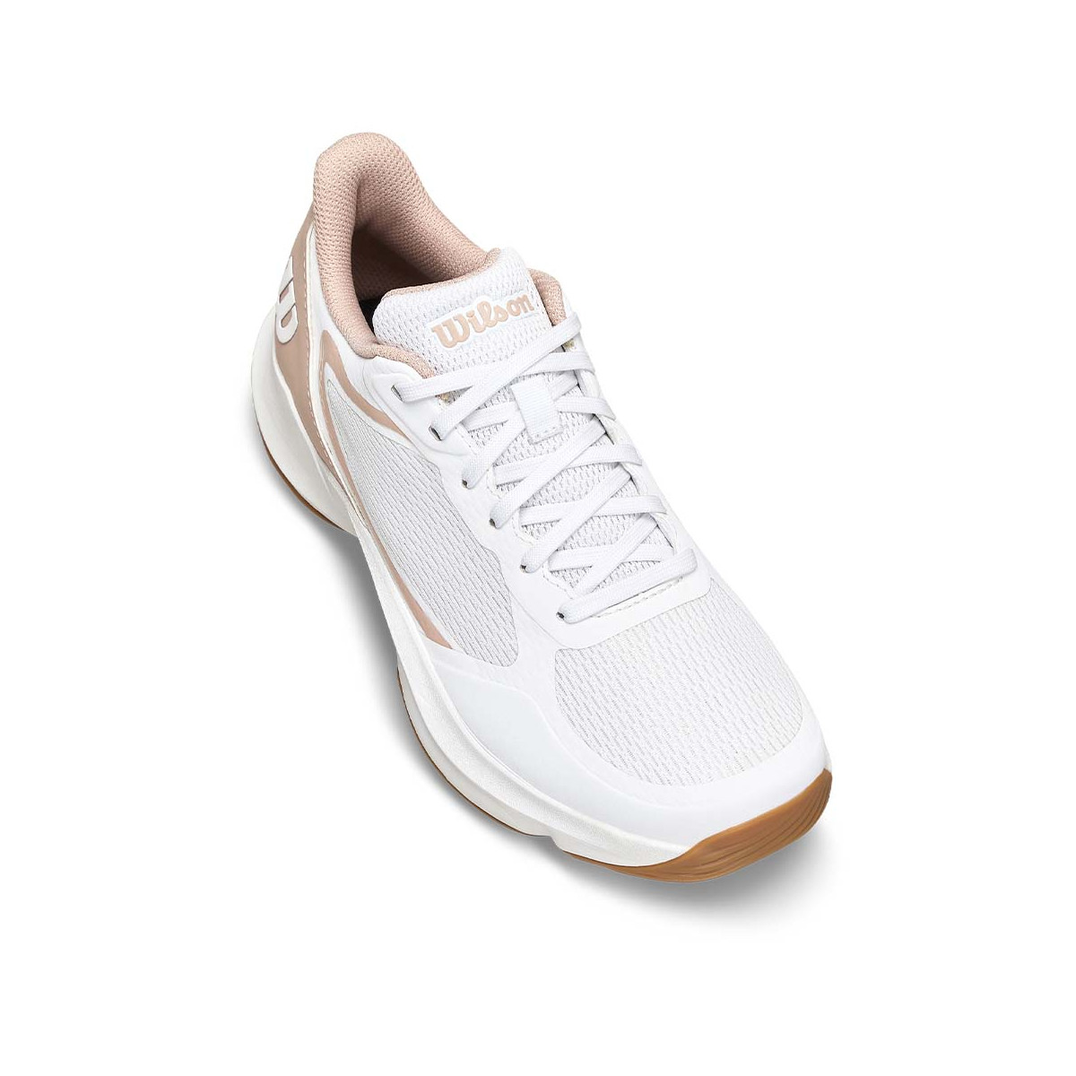 Wilson Hurakn Lite Padelschuhe Damen Wei&szlig; / Puderrosa