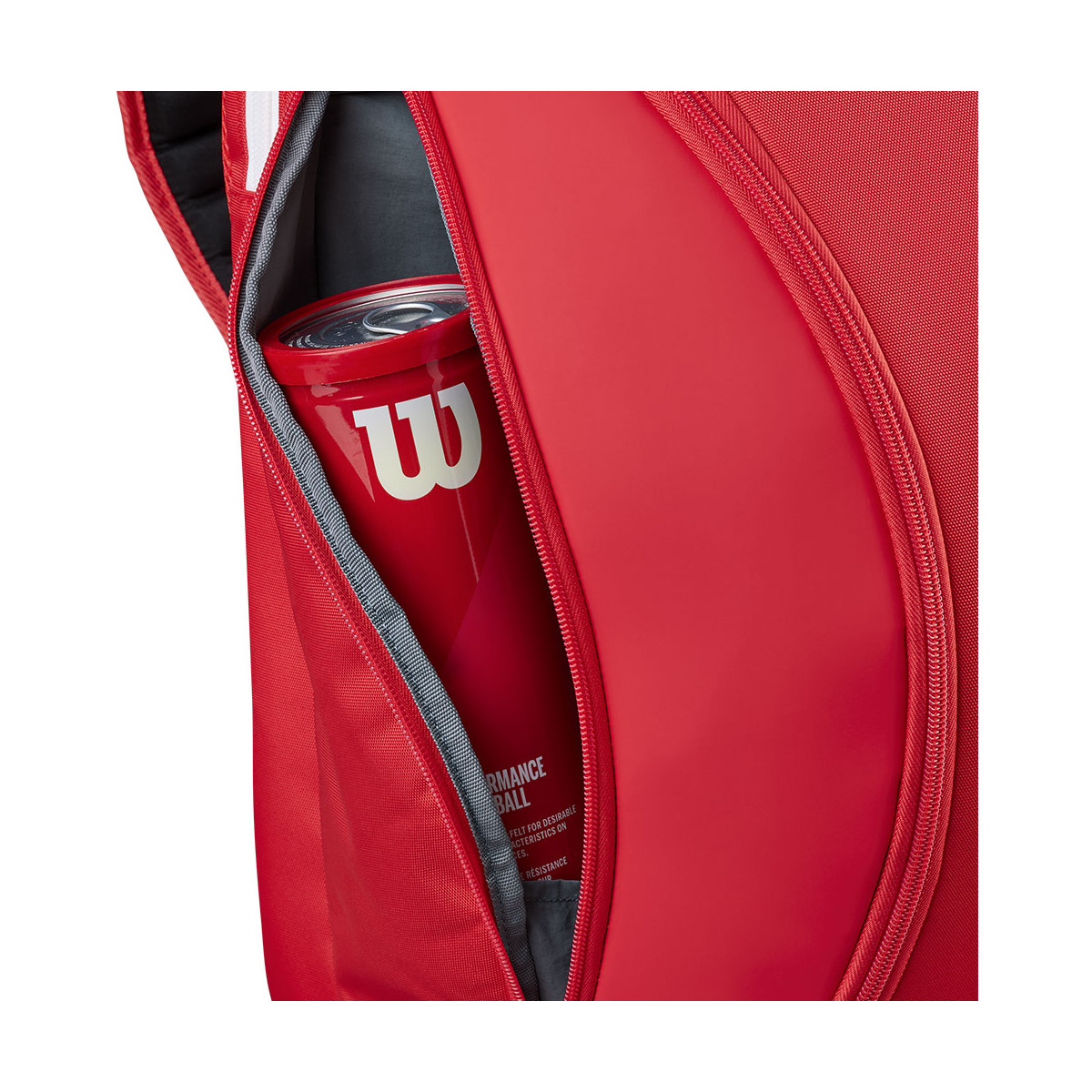 Wilson Super Tour Padel Rucksack Rot