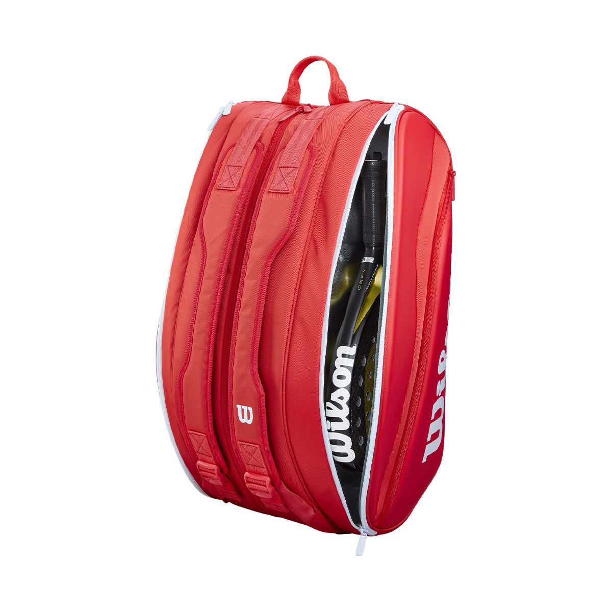 Wilson Super Tour Padel Padeltasche Rot