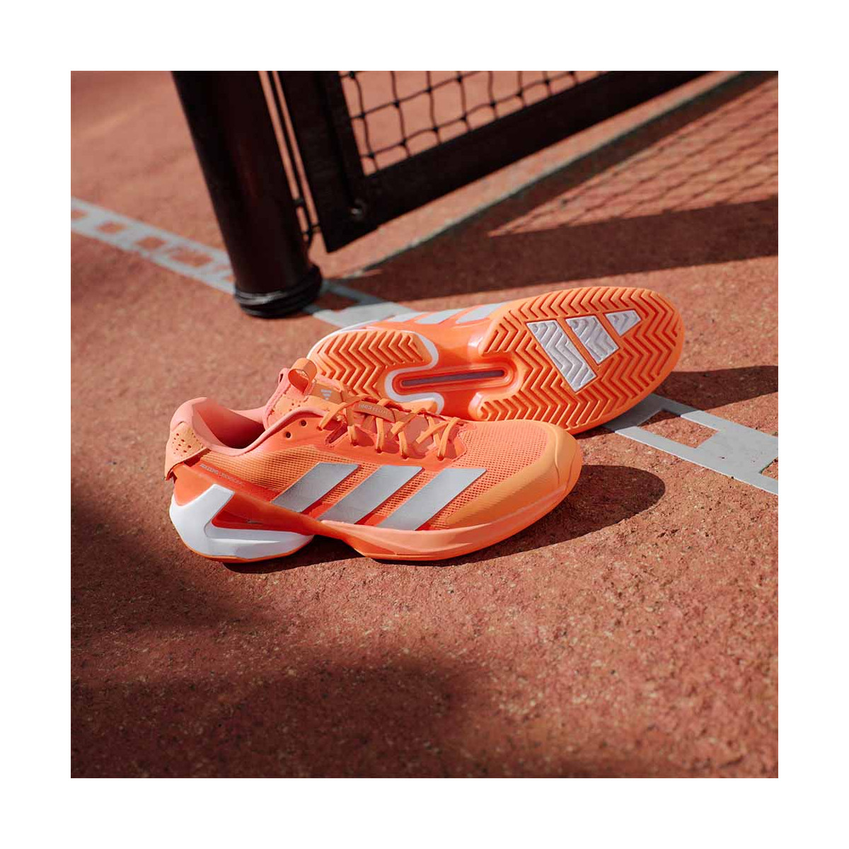 Adidas Adizero Ubersonic 5 Tennisschuhe Orange