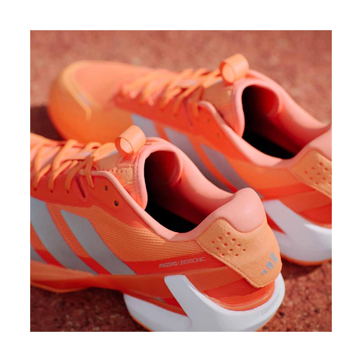 Adidas Adizero Ubersonic 5 Tennisschuhe Orange