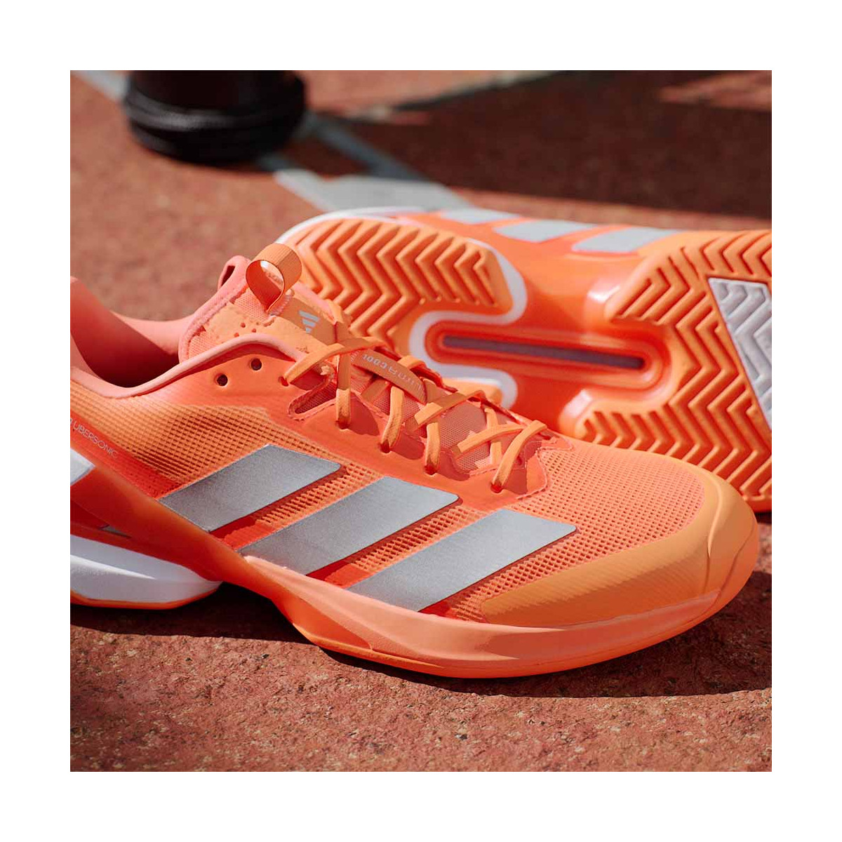 Adidas Adizero Ubersonic 5 Tennisschuhe Orange