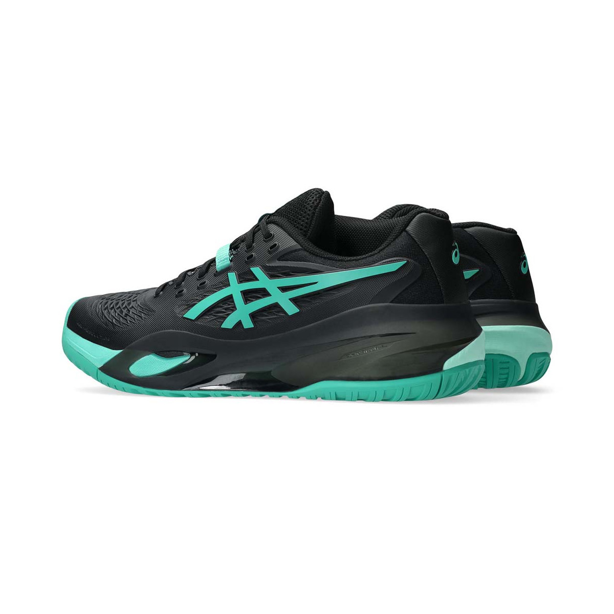 Asics Gel Resolution X Tennisschuhe Schwarz / Gr&uuml;n