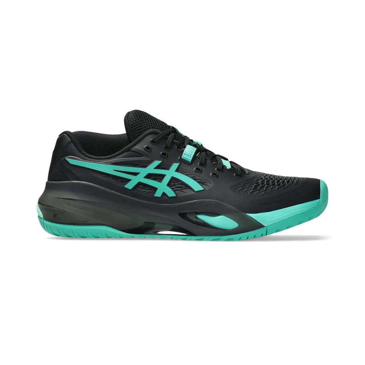 Asics Gel Resolution X Tennisschuhe Schwarz / Gr&uuml;n