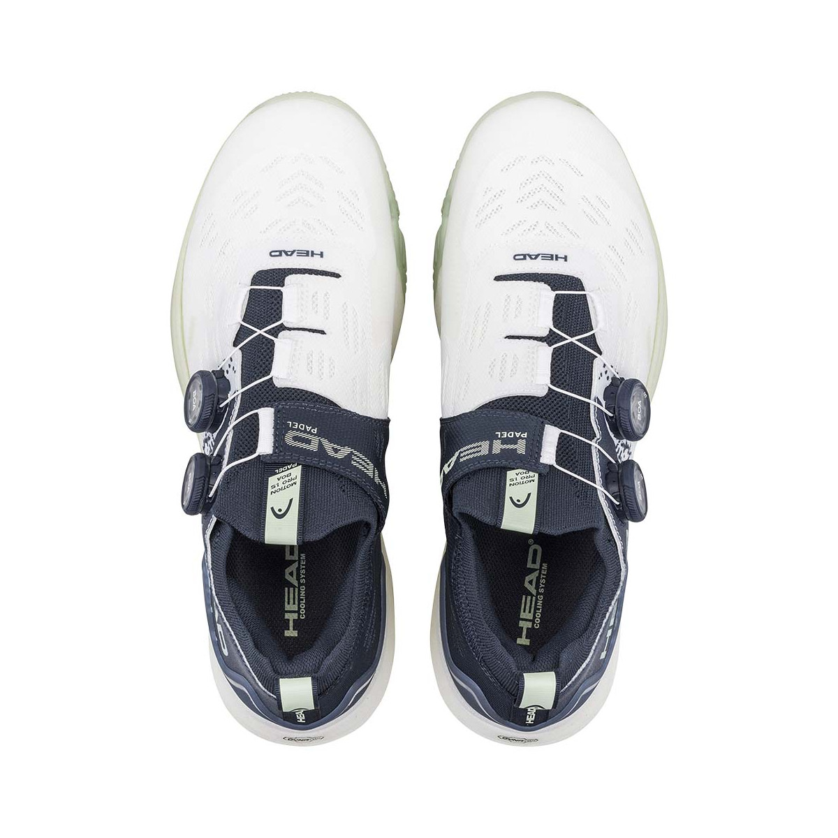Head Motion Pro 1.5 BOA Padelschuhe Wei&szlig; / Marineblau