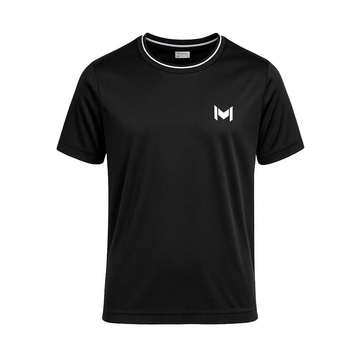 Mouratoglou Tech T-Shirt Jungen Schwarz