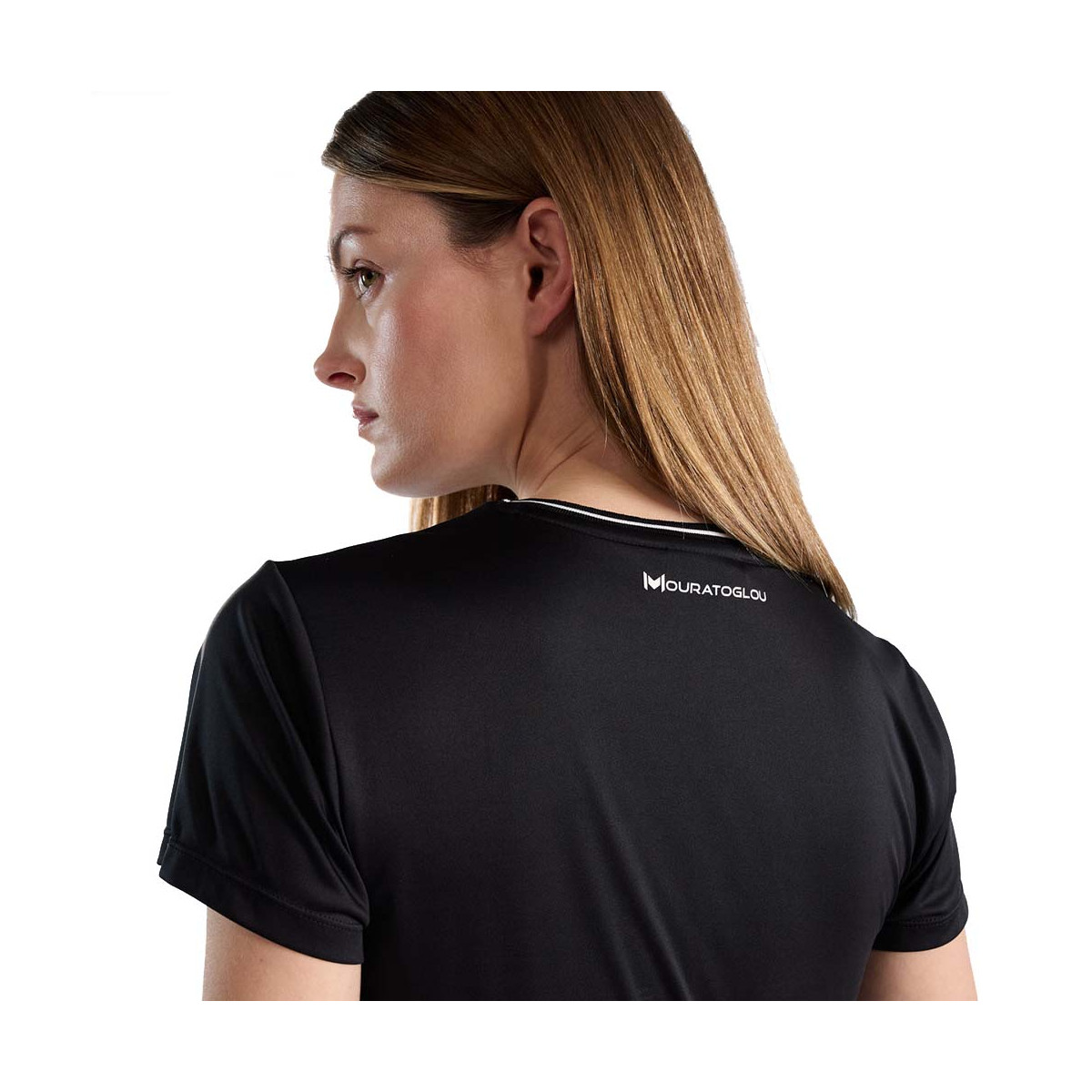 Mouratoglou Tech T-Shirt Damen Schwarz