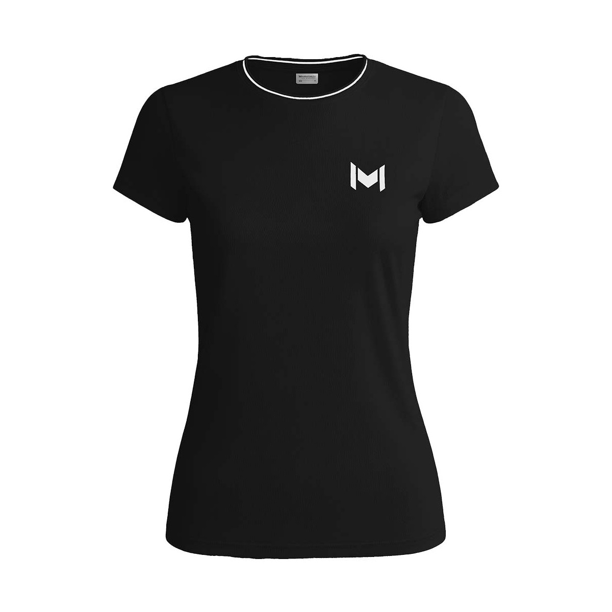 Mouratoglou Tech T-Shirt Damen Schwarz