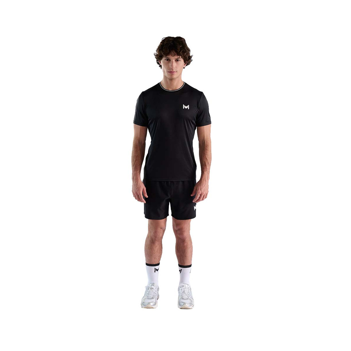 Mouratoglou Tech T-Shirt Schwarz