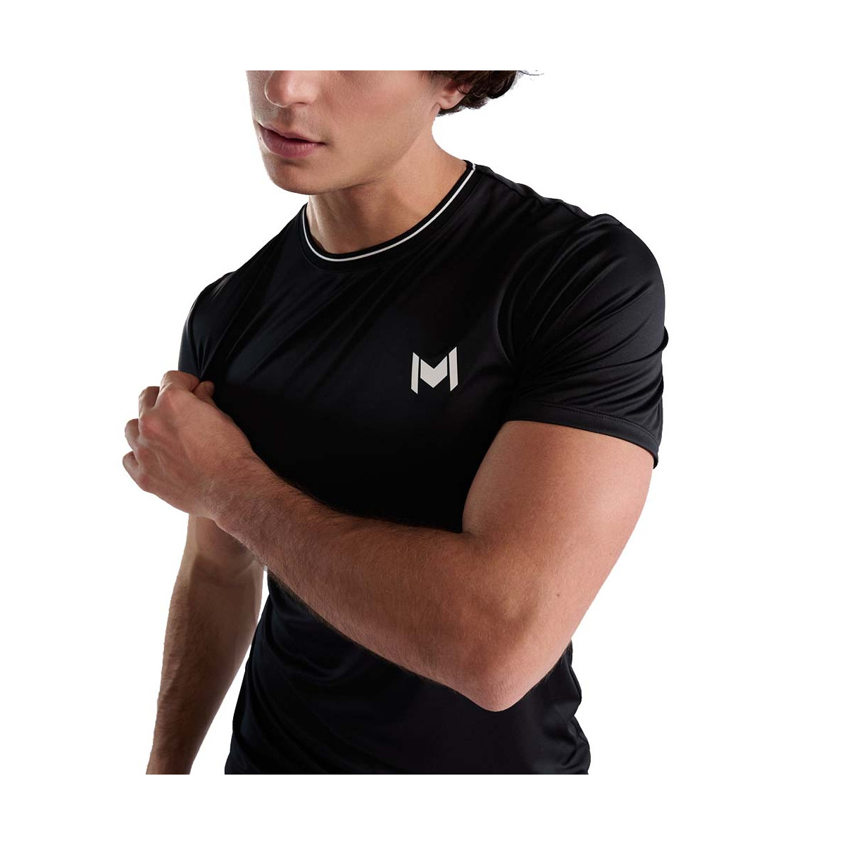 Mouratoglou Tech T-Shirt Schwarz