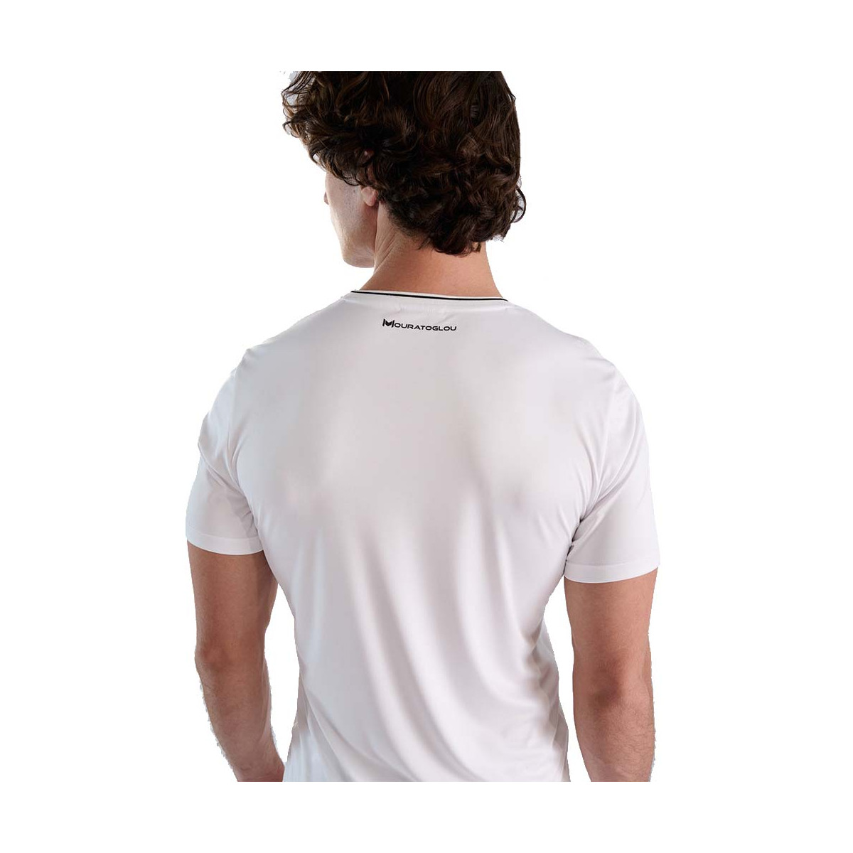 Mouratoglou Tech T-Shirt Wei&szlig;