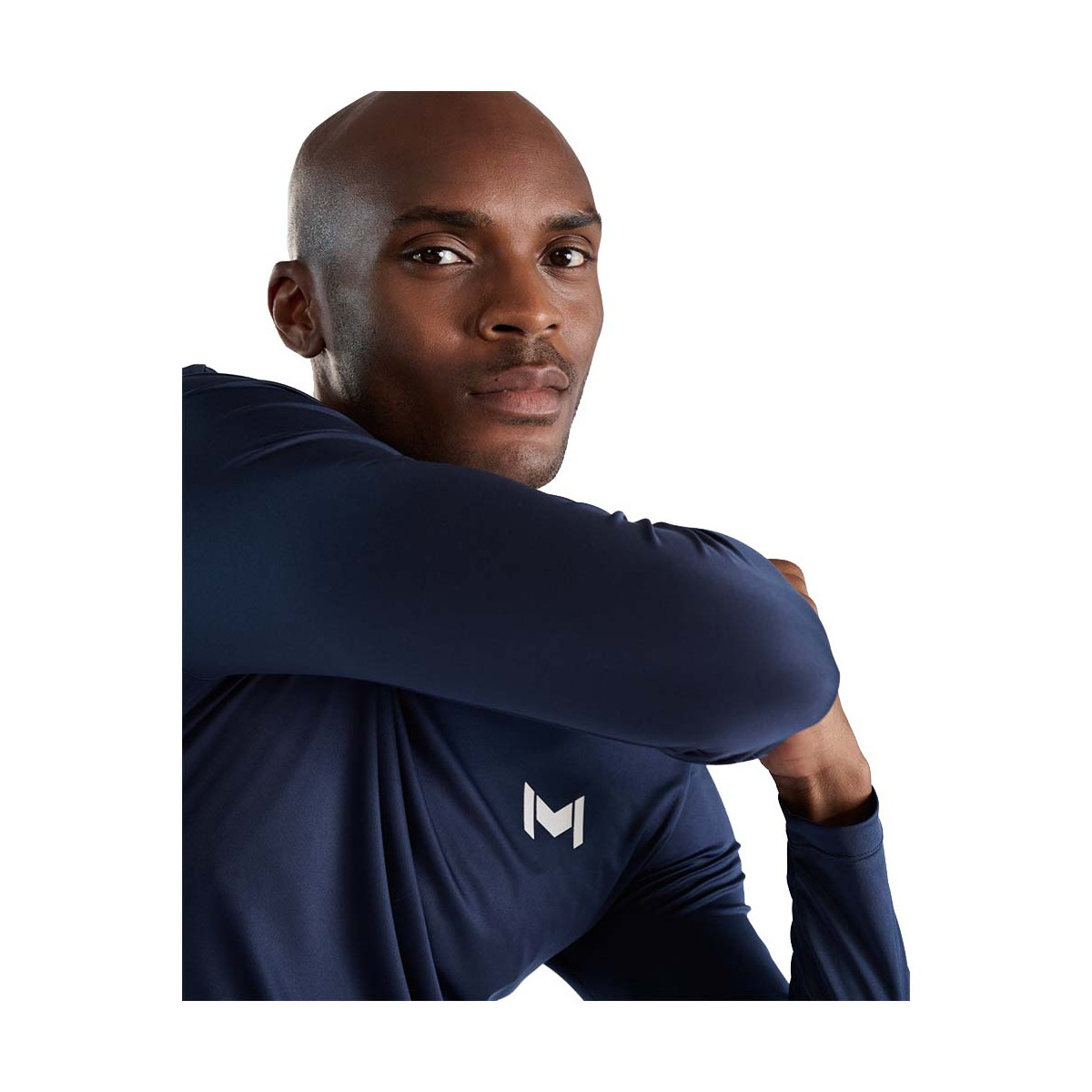 Mouratoglou Langarmshirt Marineblau