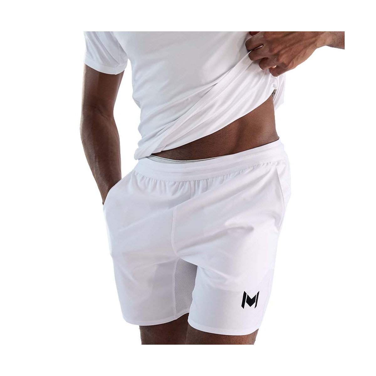 Mouratoglou Performance Short Wei&szlig;