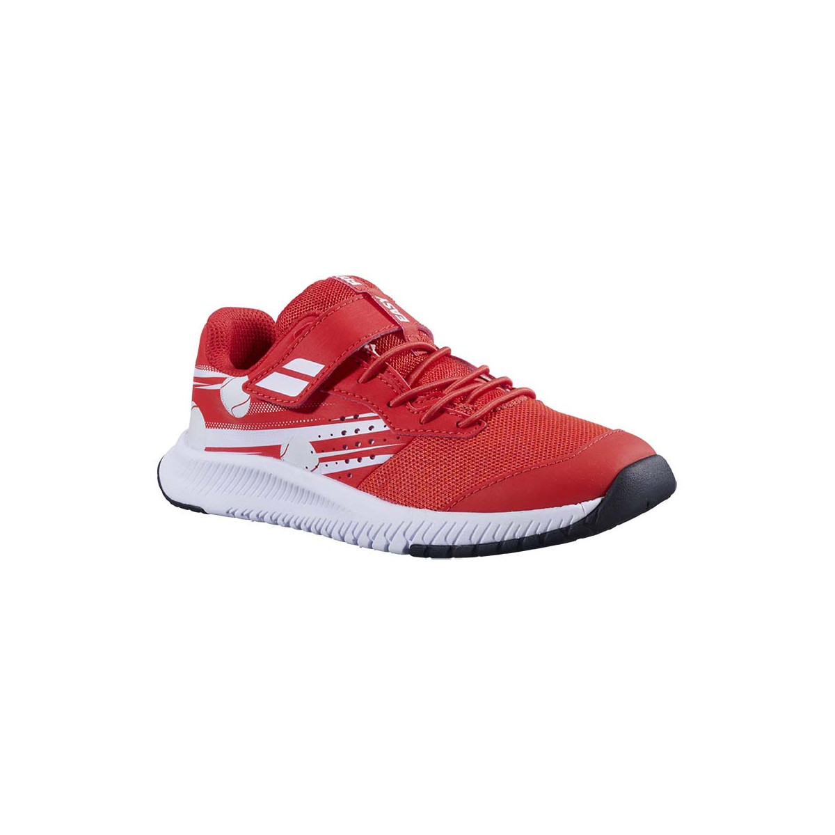 Babolat Pulsion Kid All Court Tennisschuhe Junior Rot / Wei&szlig;