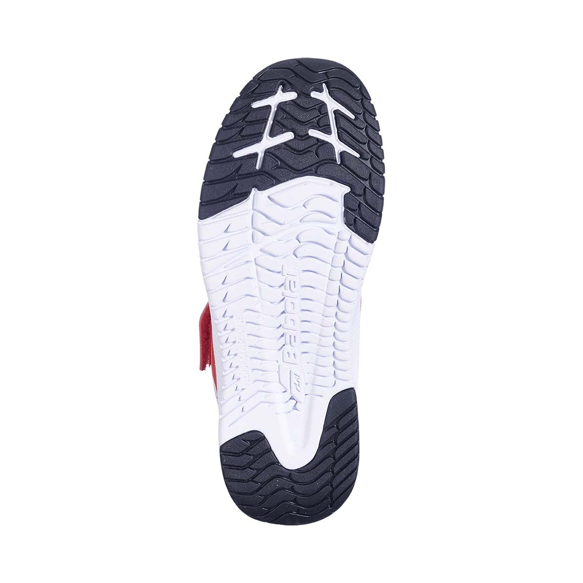 Babolat Pulsion Kid All Court Tennisschuhe Junior Rot / Wei&szlig;