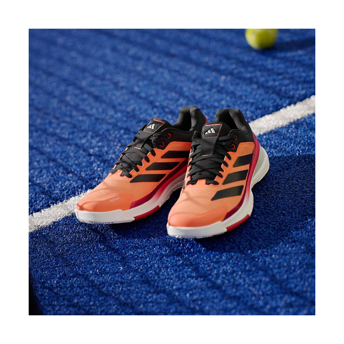 Adidas Crazyquick Boost Padelschuhe Orange / Rot