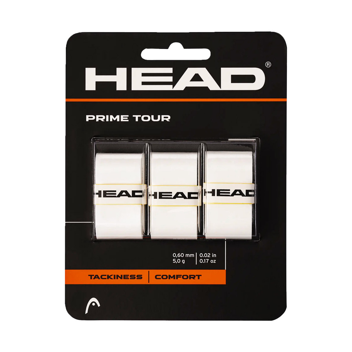 Head Prime Tour Overgrip Wei&szlig; 3er-Pack