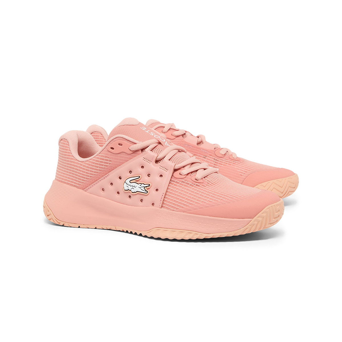 Lacoste Power Serve Tennisschuhe Damen Rosa