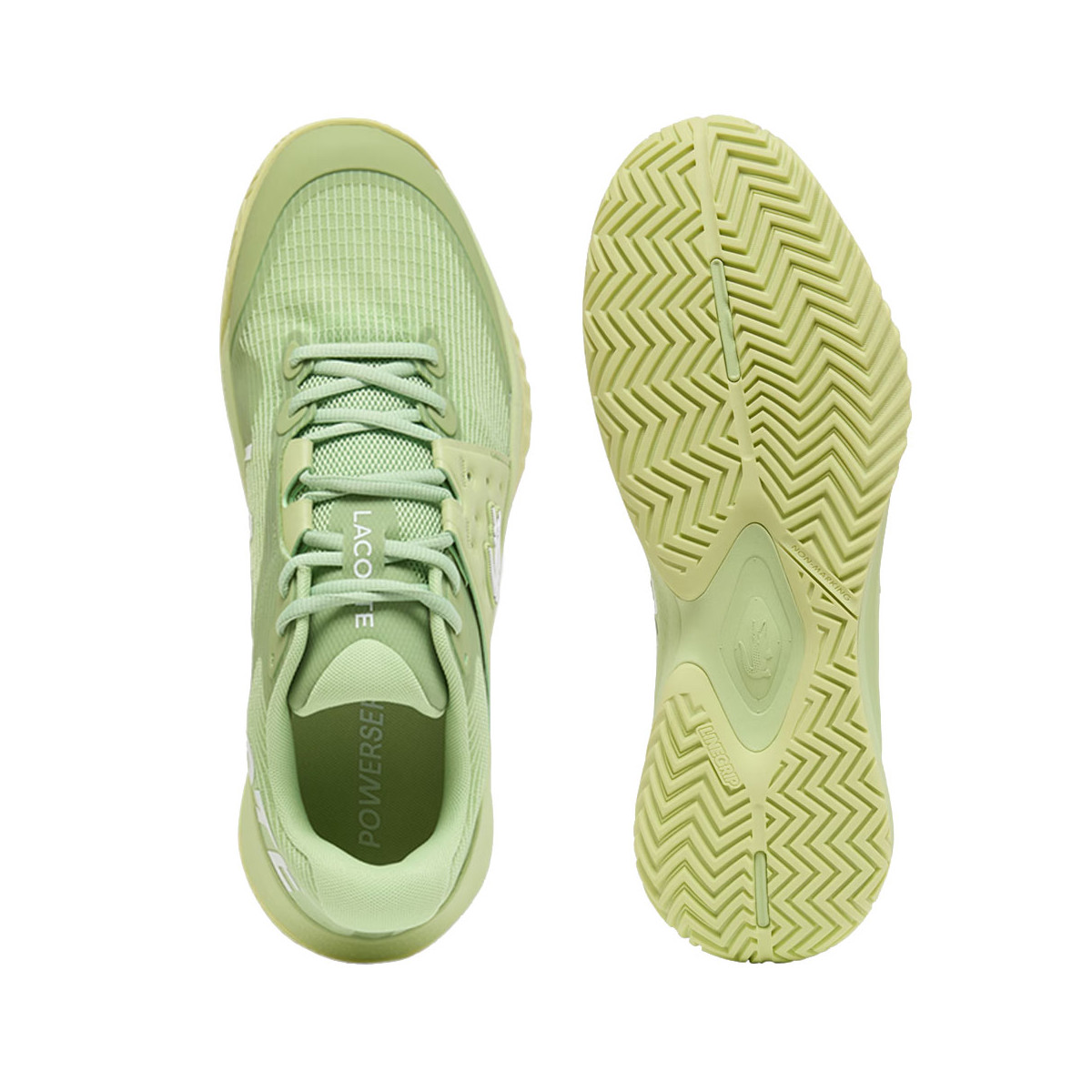 Lacoste Power Serve Tennisschuhe Gr&uuml;n