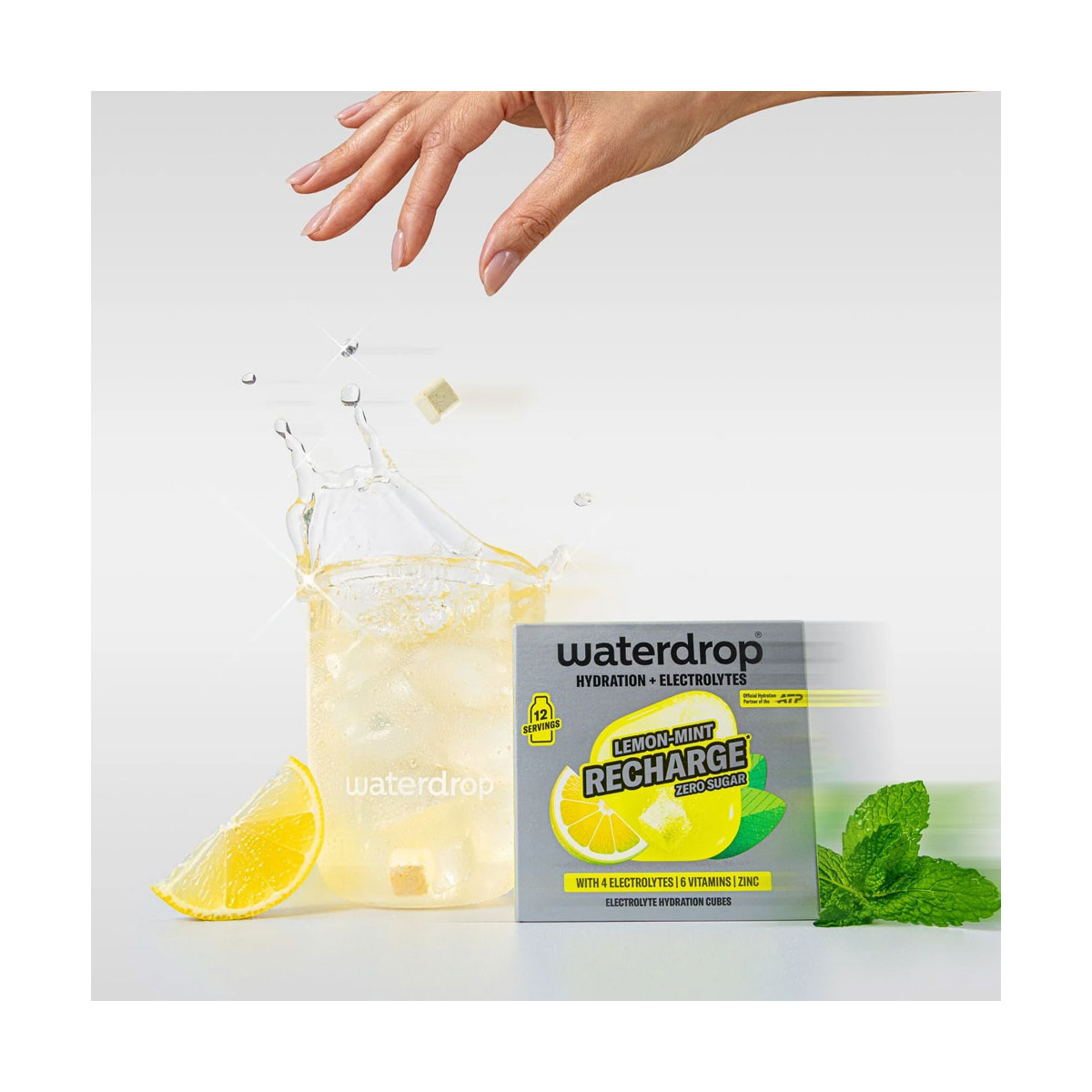 Waterdrop Nachf&uuml;llpack Zitrone / Minze 12er-Pack