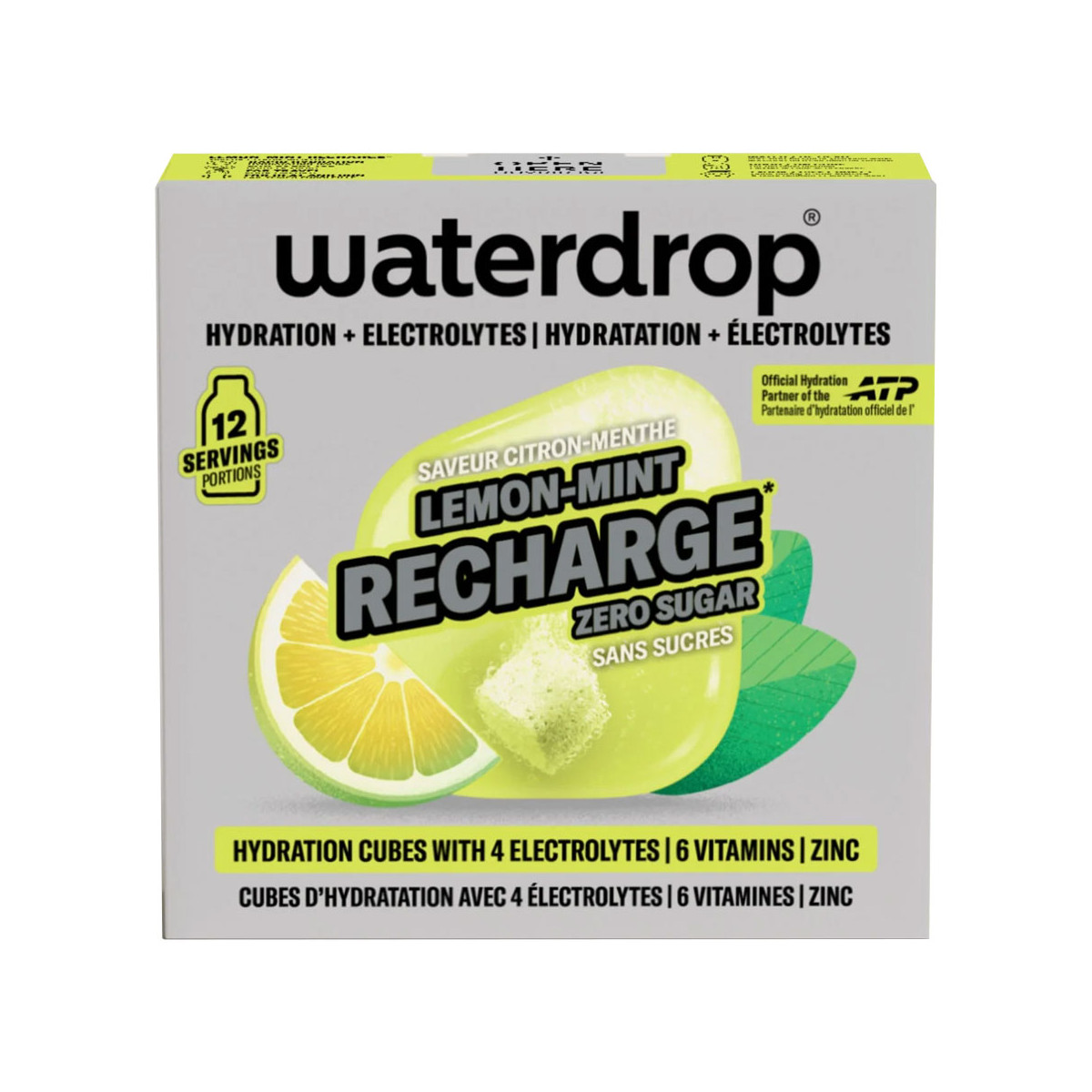 Waterdrop Nachf&uuml;llpack Zitrone / Minze 12er-Pack