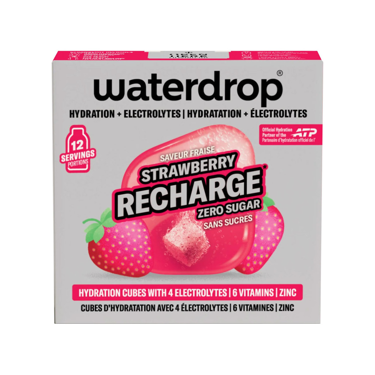 Waterdrop Nachf&uuml;llpack Erdbeere 12er-Pack