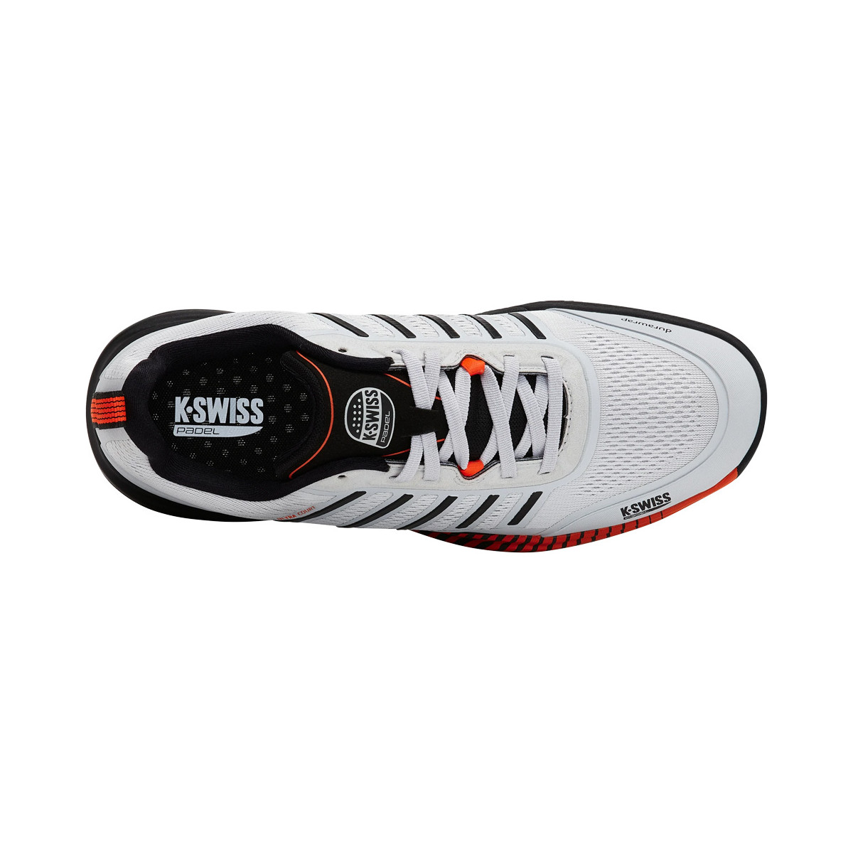 K-Swiss Ultra Court Padelschuhe Grau / Schwarz / Rot
