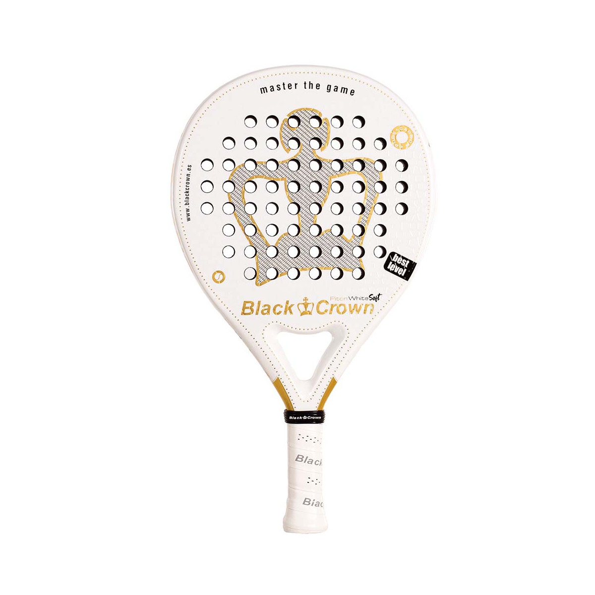 Black Crown Piton White Soft Padelschl&auml;ger