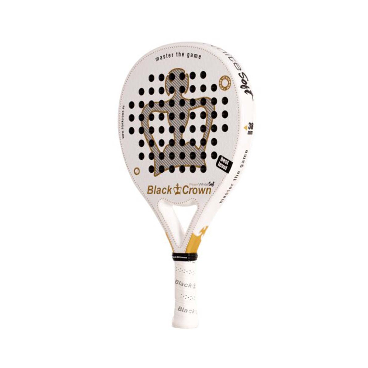 Black Crown Piton White Soft Padelschl&auml;ger