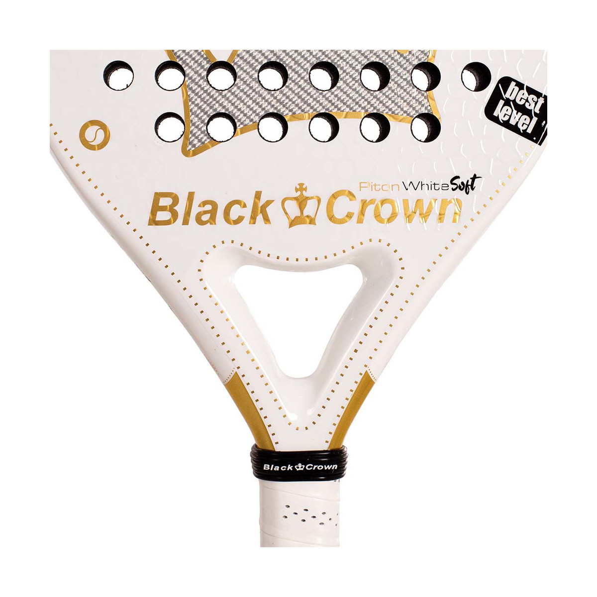 Black Crown Piton White Soft Padelschl&auml;ger