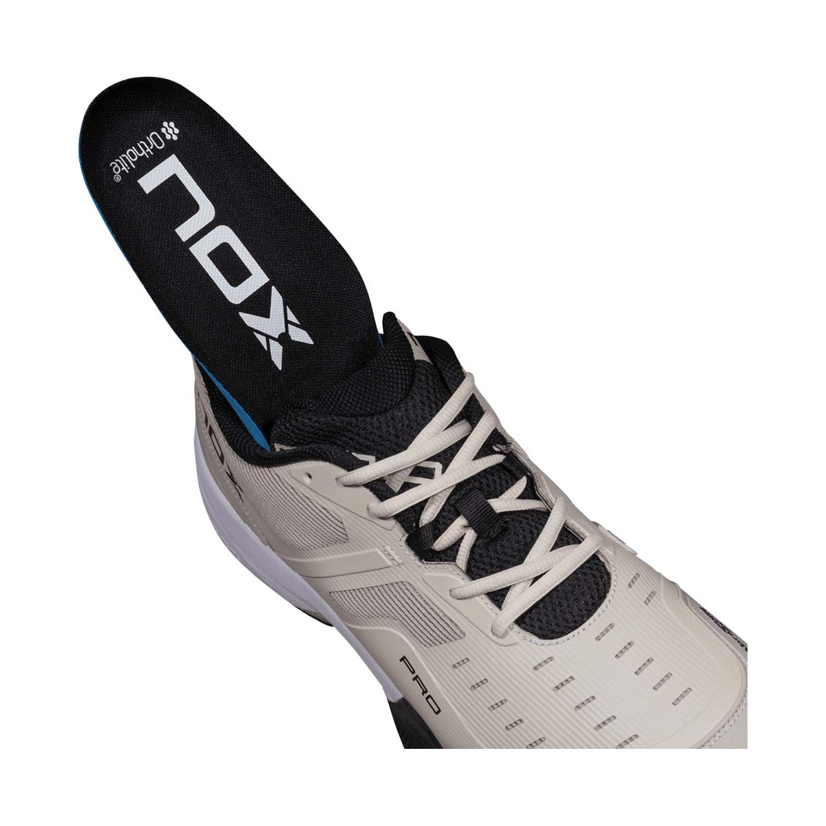 Nox AT10 Pro 2026 Padelschuhe Beige / Schwarz