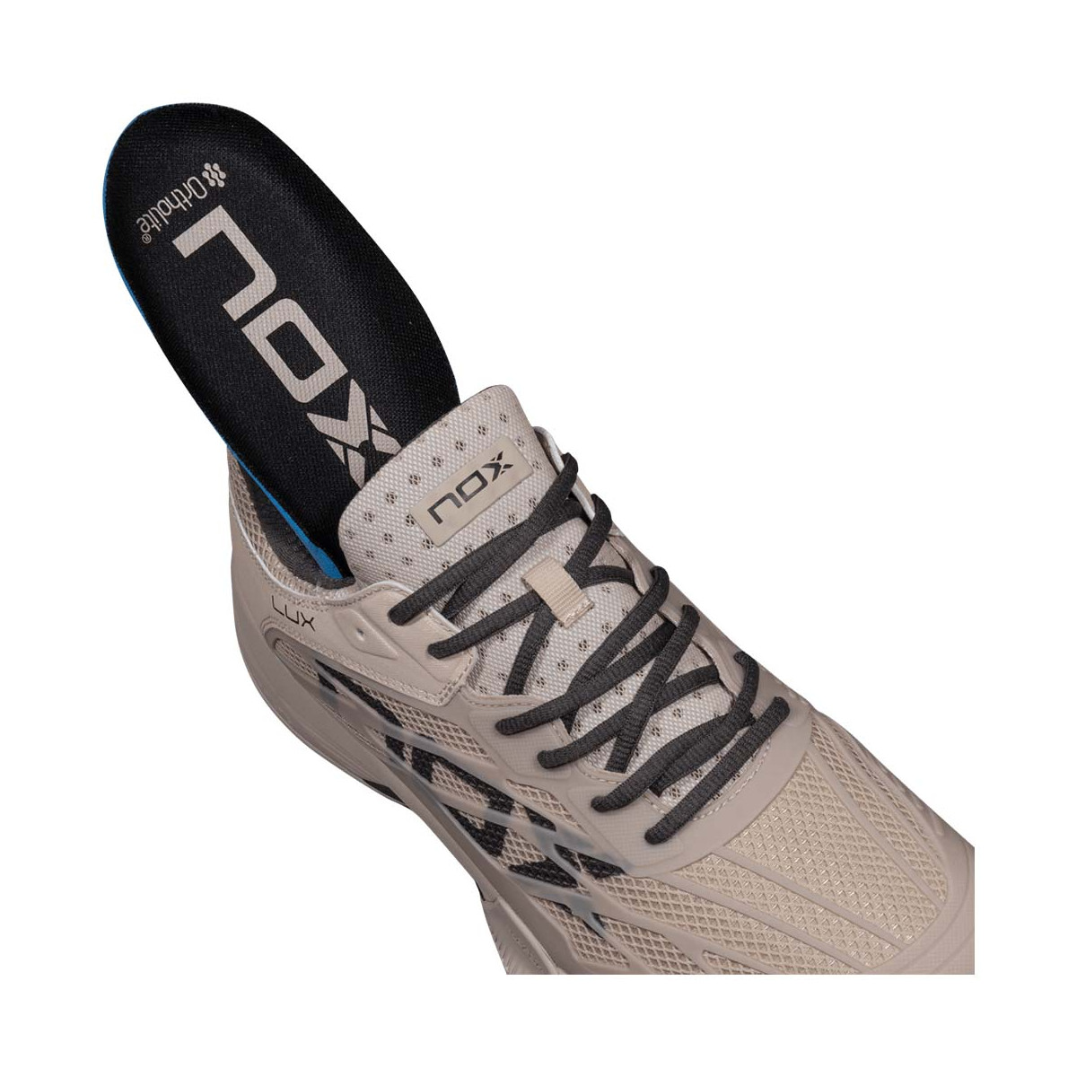 Nox AT10 Lux 2026 Padelschuhe Lehmgrau