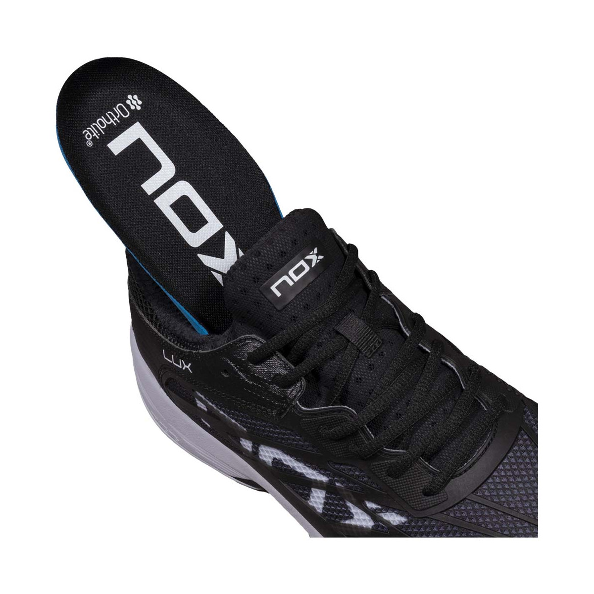 Nox AT10 Lux 2026 Padelschuhe Schwarz / Wei&szlig;