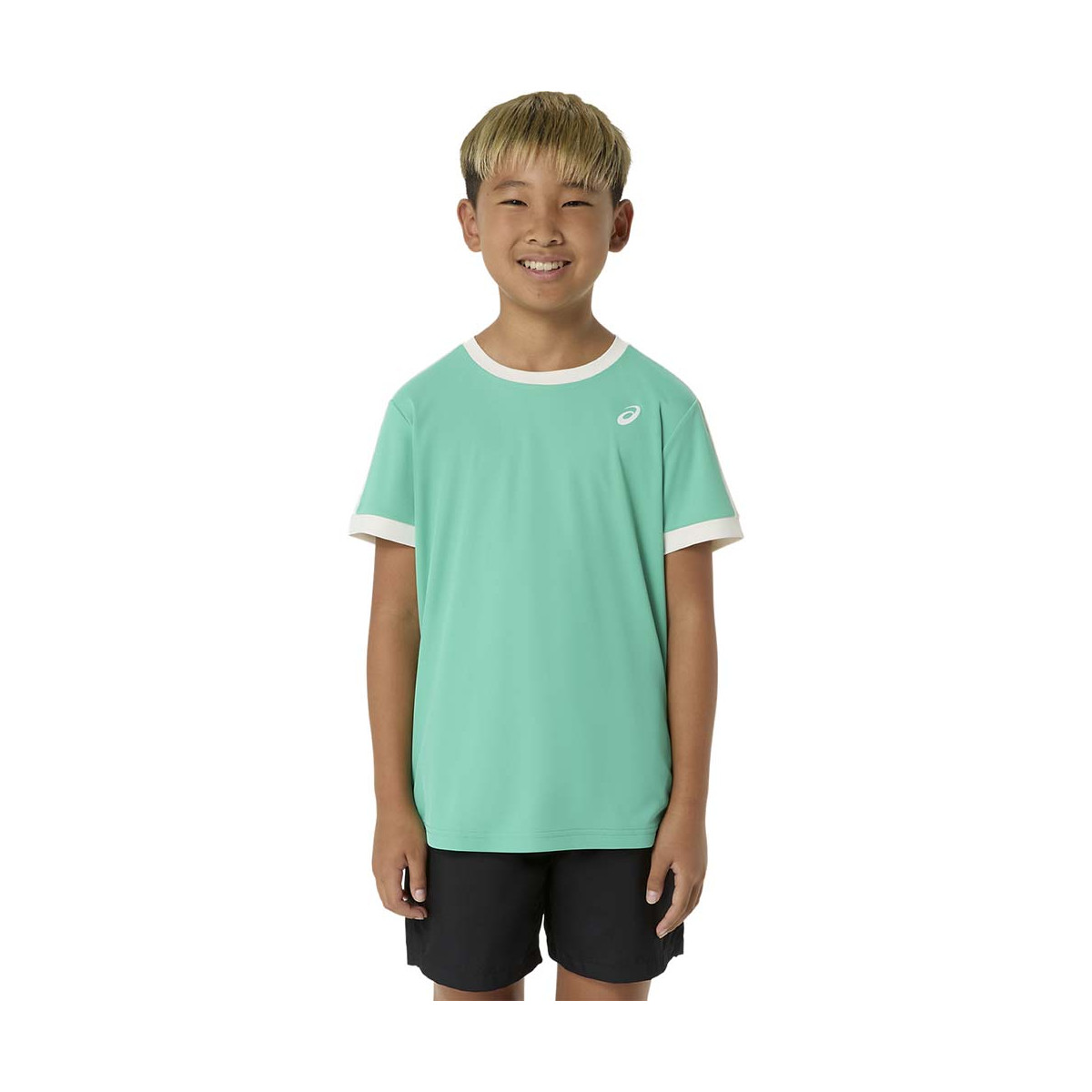 Asics T-Shirt Jungen Gr&uuml;n