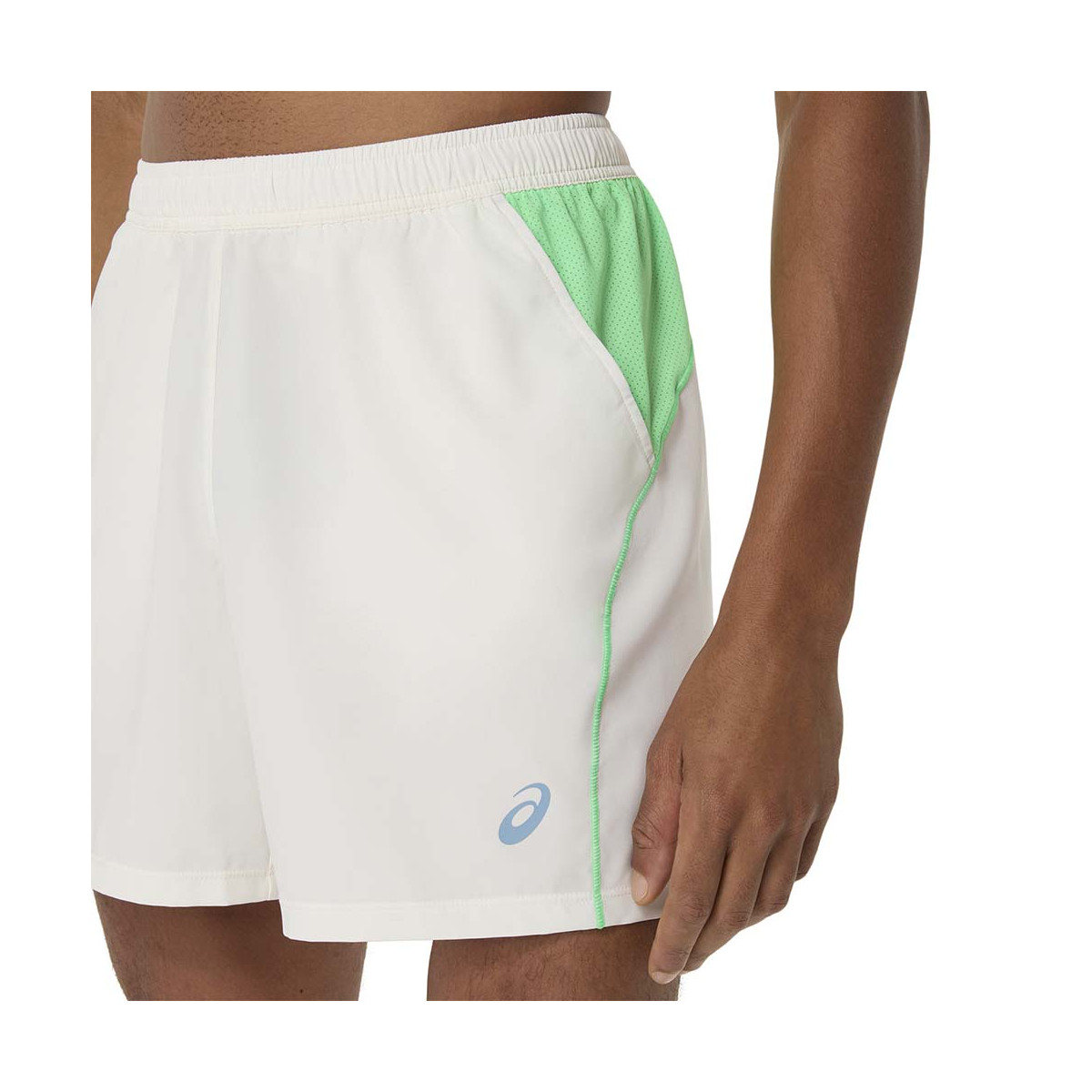 Asics Padel Court Short Creme / Gr&uuml;n
