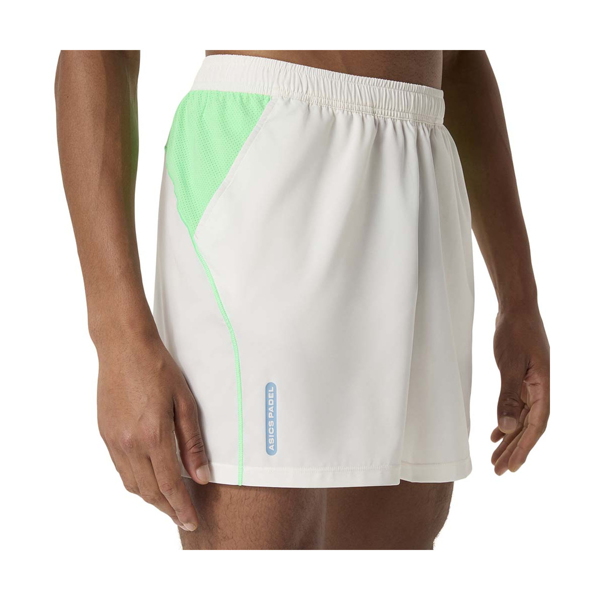 Asics Padel Court Short Creme / Gr&uuml;n