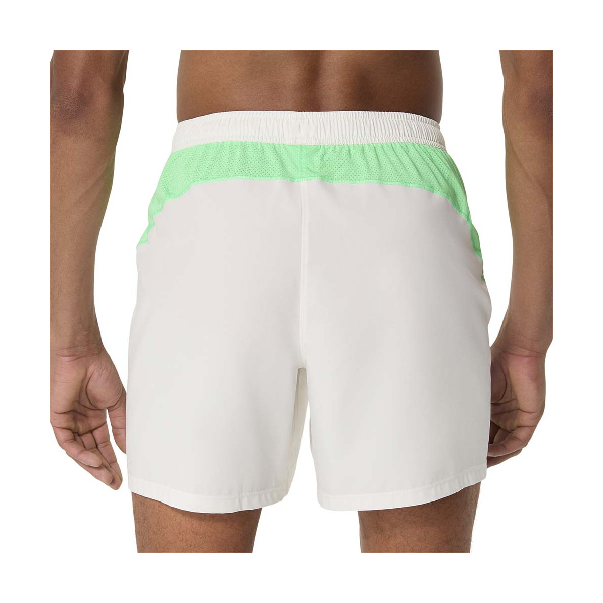 Asics Padel Court Short Creme / Gr&uuml;n