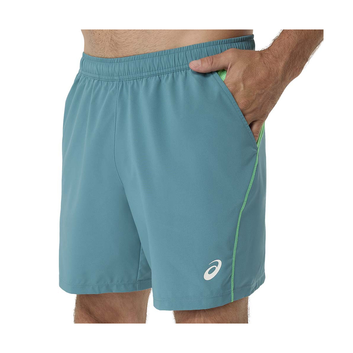 Asics Padel Court Short Gr&uuml;n / Grau