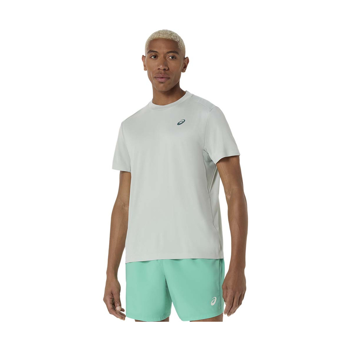 Asics Court SS T-Shirt Grau