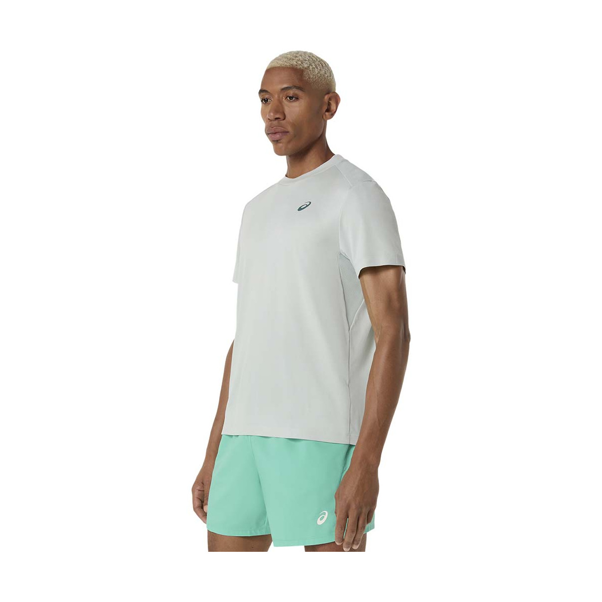 Asics Court SS T-Shirt Grau